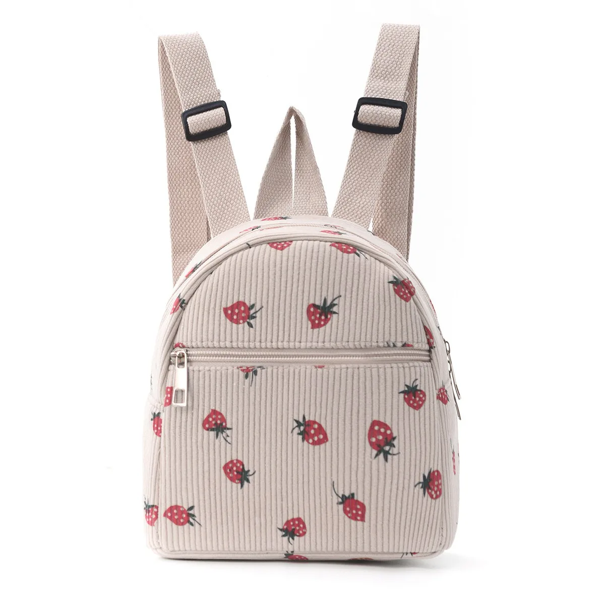 Grenzüberschreitender Bestseller-Rucksack Mini-Netz-Farbiger Mehrfarbiger Rucksack Modischer Cord-Rucksack Einfacher Lässiger Rucksack für Damen und Herren – Detail 15