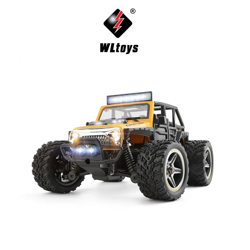 Weili 22201 1:22 Electric Two Wheel Drive Wrangler With Light Remote Control Off-road Drift Vehicle Model Toy