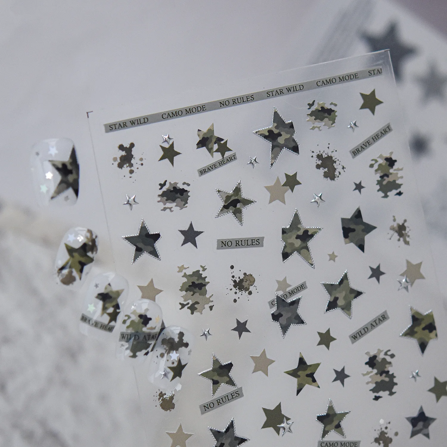 Autocollants pour ongles Cool  - Nail Foil Transfer avis et prix