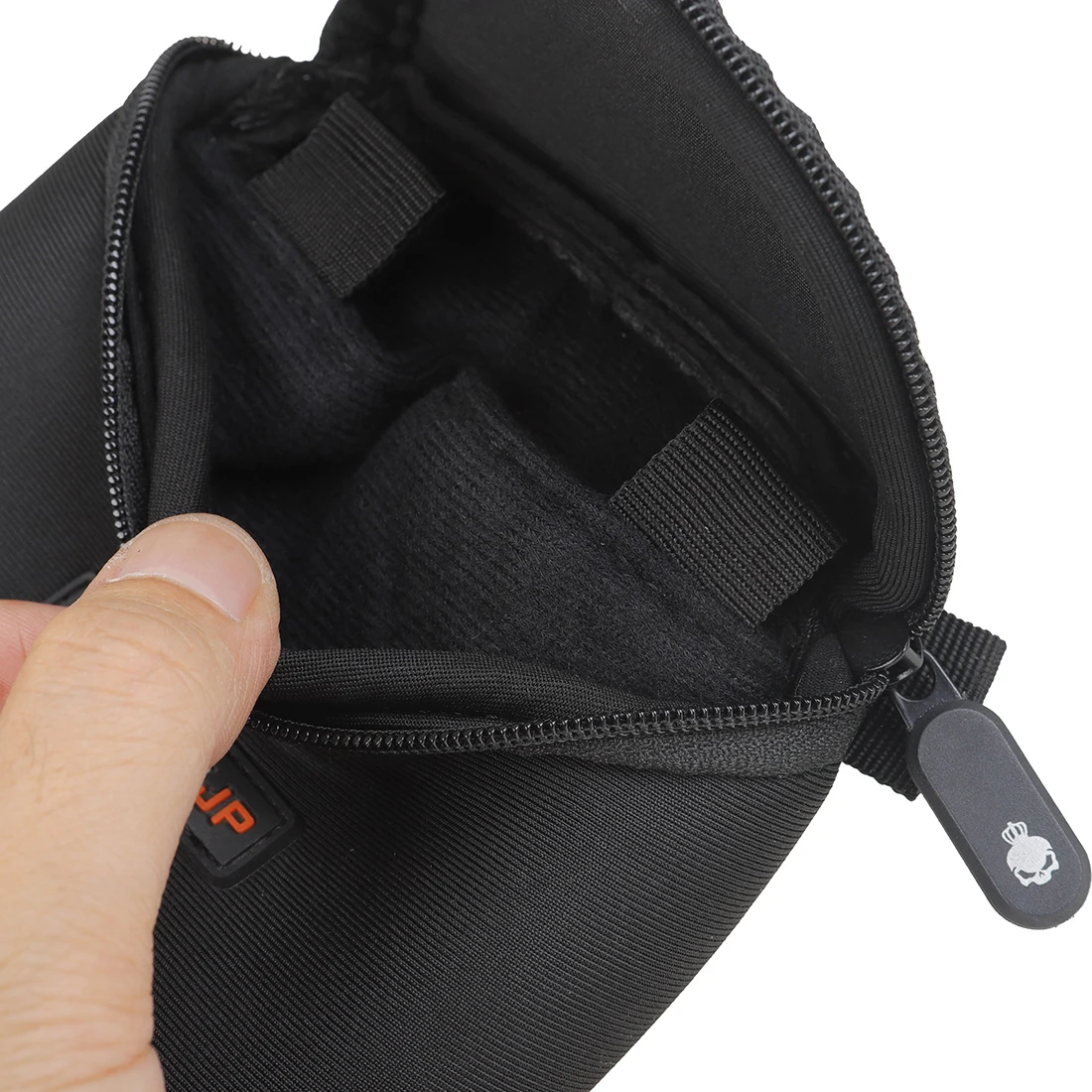 Saxophone Mouthpiece Cotton Bag Clarinet Mouthpiece Storage Bag 2 Card Slot Design Wind Instrument Parts & Accessories