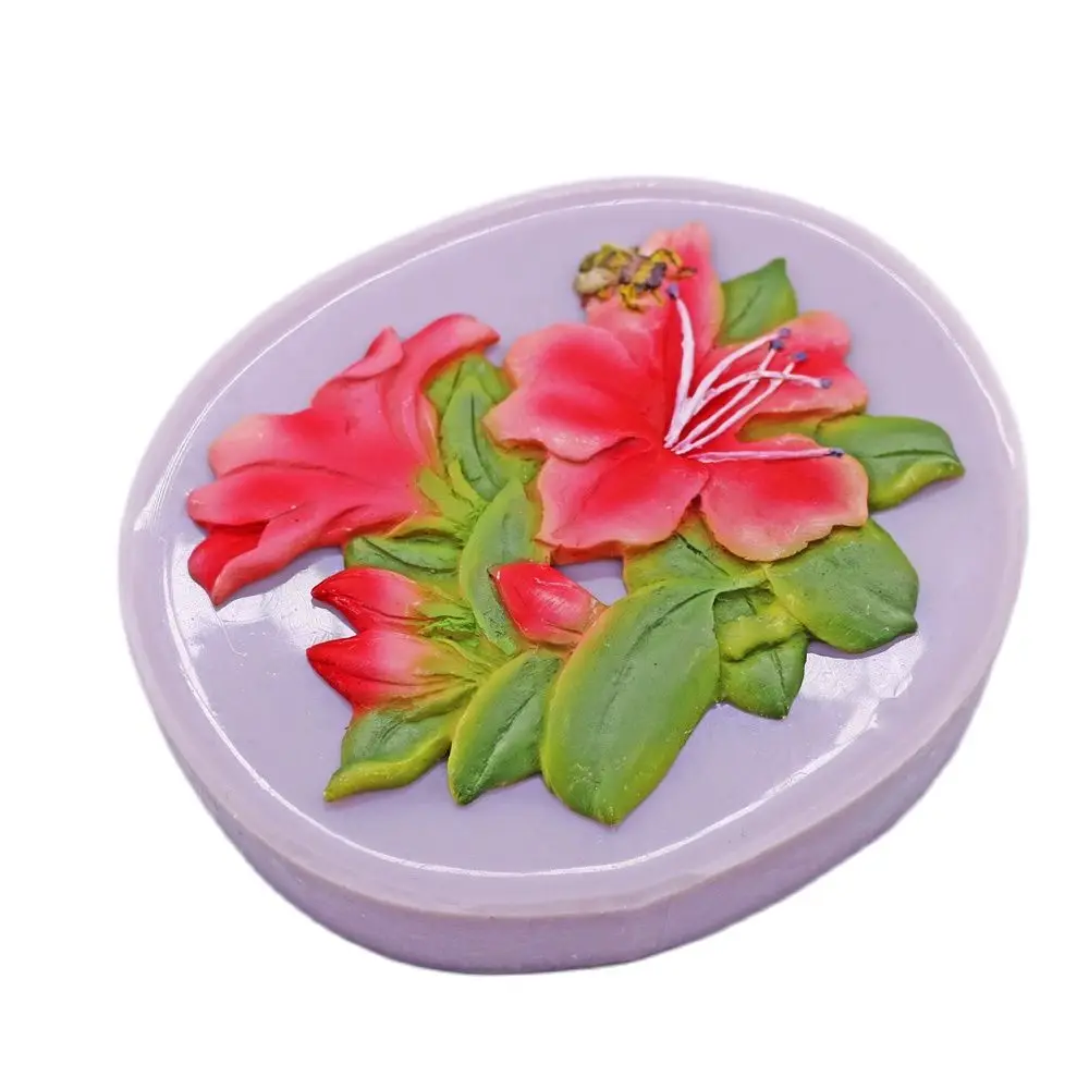 Azalea Silicone Fondant Mould  FLOWER LEAF Cake Topper Decoration Chocolate Sugarcraft Kitchen Baking Molds DIY Polymer Clay