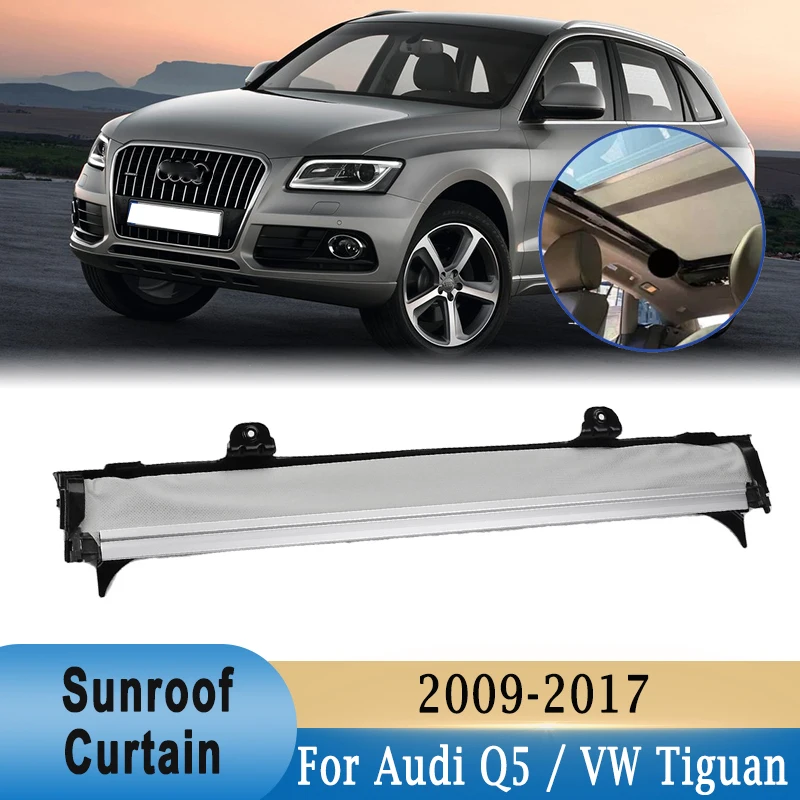 1K9877307 Panoramic Sunroof Curtain Skylight Sunshade Cover For VW Tiguan / Jetta / Golf 6 / Passat / Sharan / Audi Q5 2008-2017