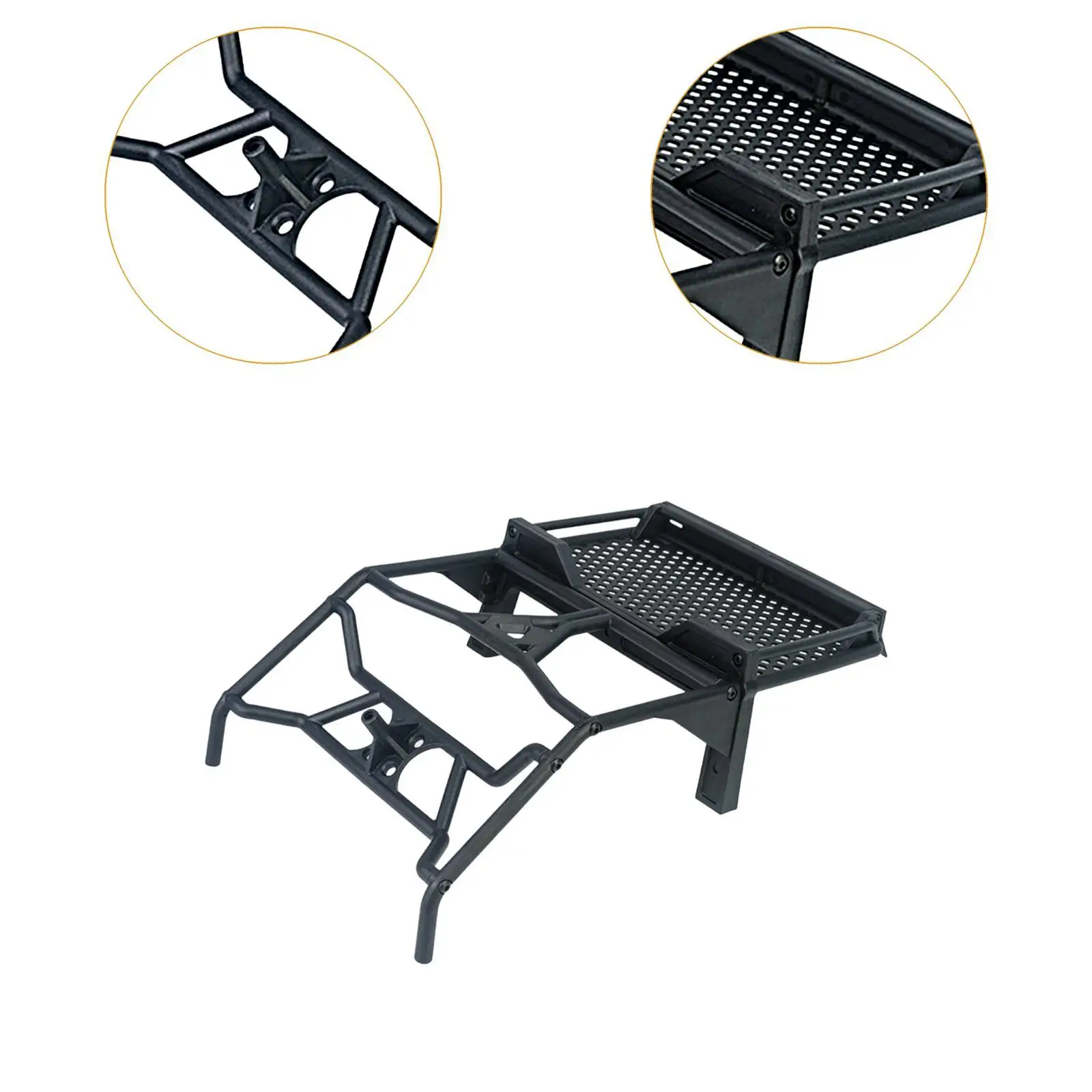 

RC Car Roll Cage Crawler Professional Vehicles DIY Modified Trucks Car DIY Easy to Install Body Chassis Cover for EX86100