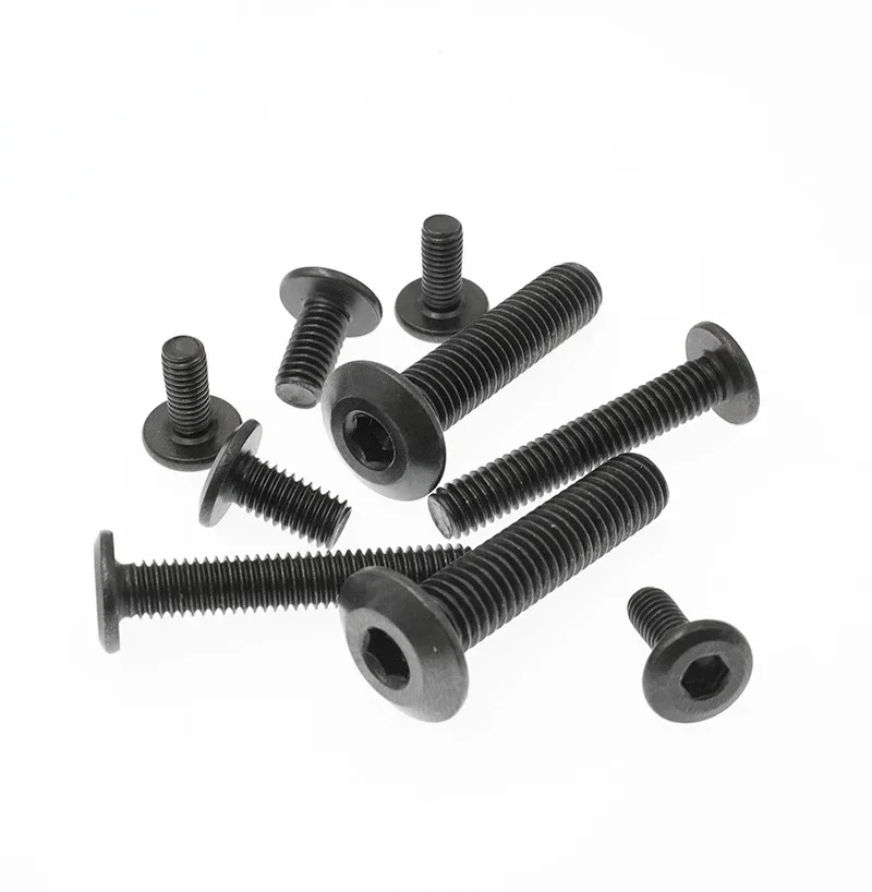 100/50/30 قطعة M5 M8 مسدس المقبس كبير شقة مستديرة رئيس مشطوف المسمار ألين غطاء الترباس M6 L = 16-30 مللي متر 25 مللي متر الأثاث s