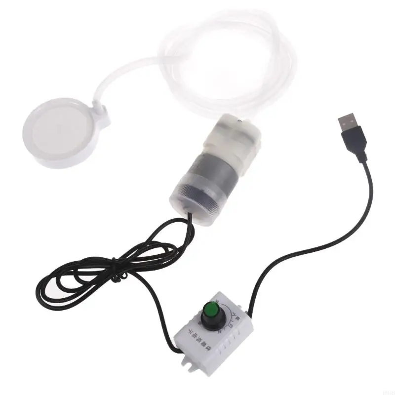 P9JB Aquarium Oxygen Air Pumps USB Oxygenator for Fish Tank Air Compressor Mini Aerator Portable Fish Tank Accessories