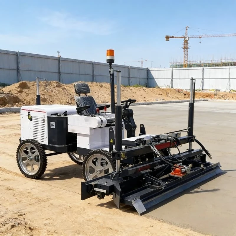 

YG-CL300 Laser Screed Machine Laser Guided Hydraulic Stirring Cage Paving Machine Laser Screeding Leveler Cement Floor Custom