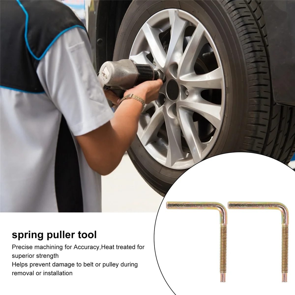 Clutch Spreader Drive Ranger Belt Removal Tool for Polaris RZR XP Turbo RS1 Ranger XP 570 900 1000 ATV 2875911 ,2Pcs