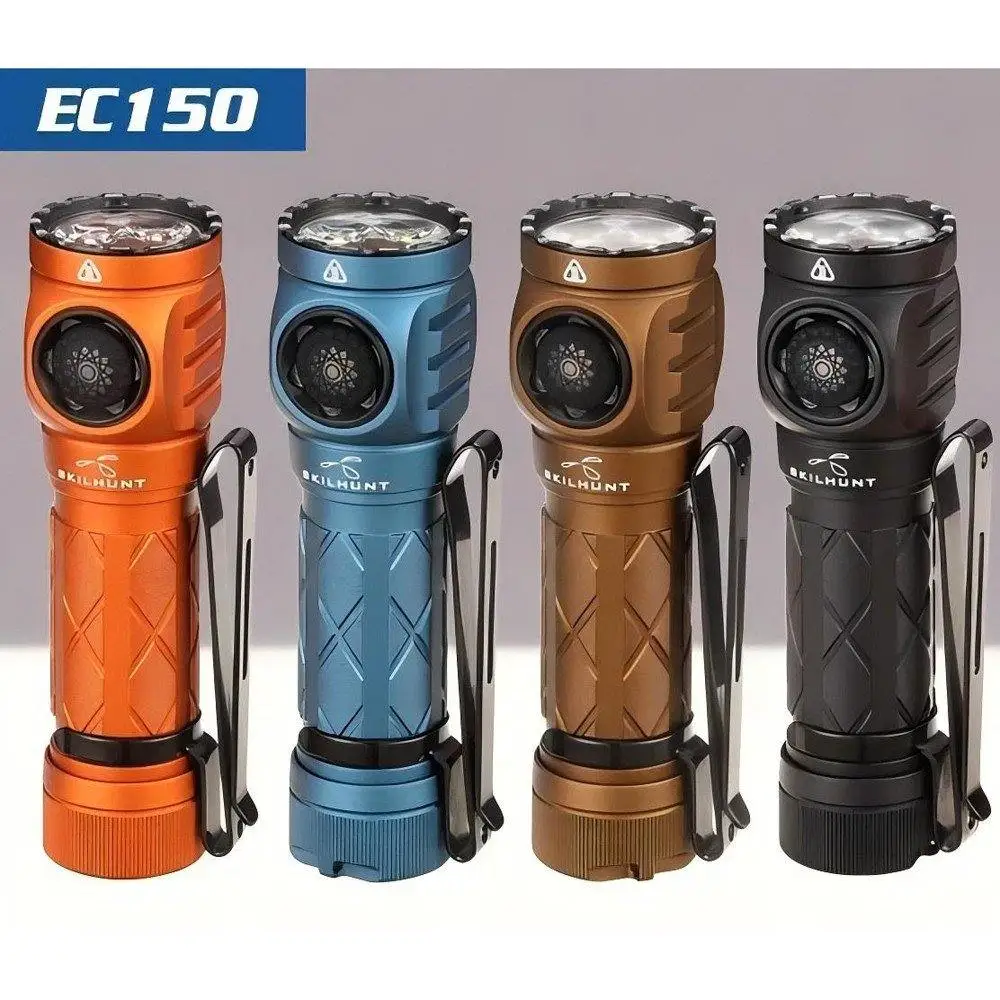 Skilhunt EC150 AA 14500 USB-C Rechargeable LED Flashlight 1350 Lumens Mini Torch