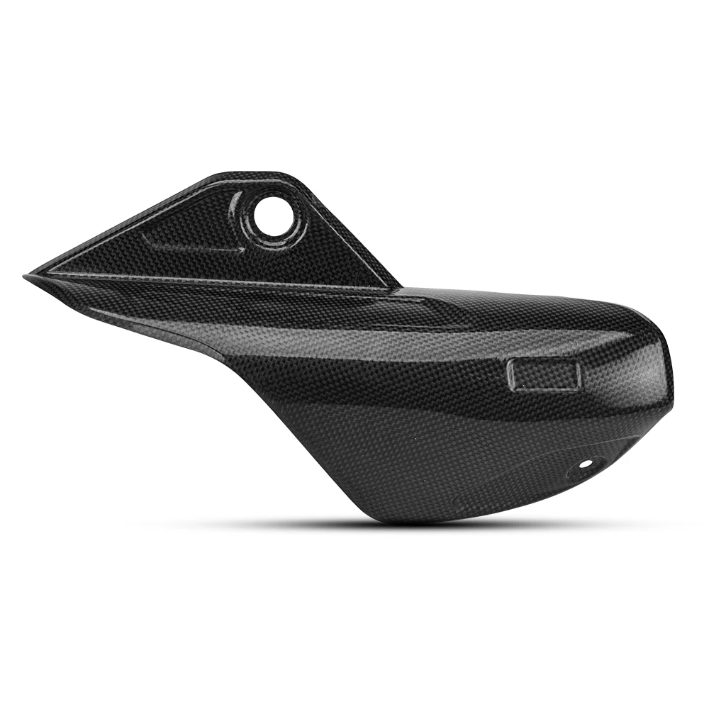 

Intelligent Library Intelligent Library Universal Exhaust Muffler Pipe Protector Carbon Fiber Heat Shield Cover Guard Anti-scald
