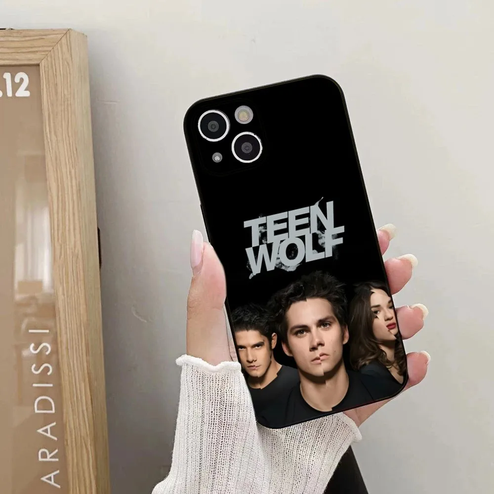 T-Teen Wolf TV Drama Phone Case For iPhone 15,14,13,12,11 Plus,Pro,Max,XR,XS,X,7,8 Plus,SE,Mini Silicone Soft