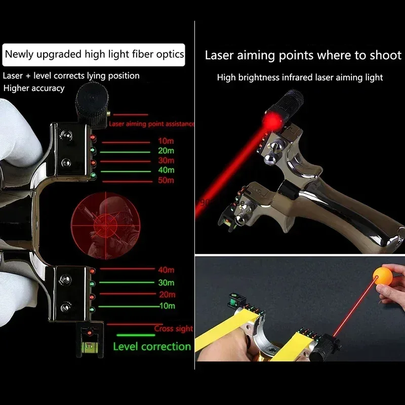 Slingshots de Caça ao Ar Livre Tiro, Autodefesa, Esportes, Alta Precisão, Grandes, Poderosos, Profissionais, Estilingues