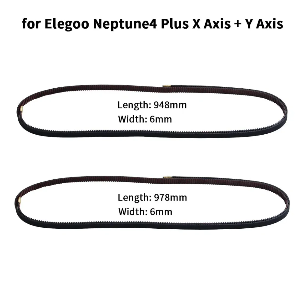 Belt For ELEGOO Neptune 4 Plus Timing Belt for Neptune 3 Plus 3D Printer Parts Neptune 4 Max Belts  4 Pro Timing Belt