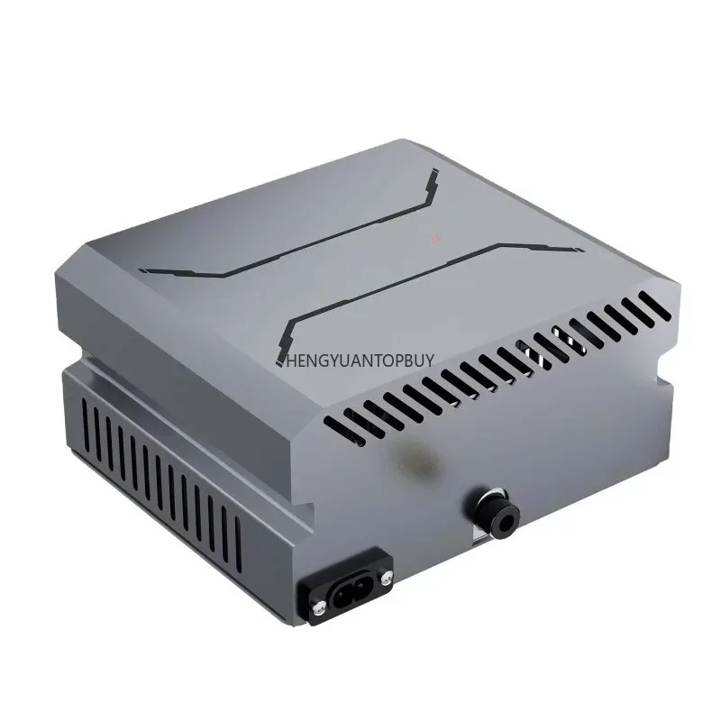 The air pump is used to assist the laser engraving machine in cutting, protecting and blowing away smoke and residue