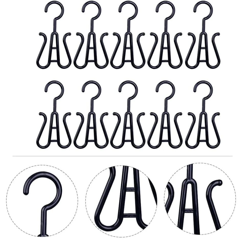 

1/3/5/10 шт. подставок для париков унисекс для взрослых — портативные многофункциональные крючки-держатели для удобной сушки, хранения и демонстрации париков