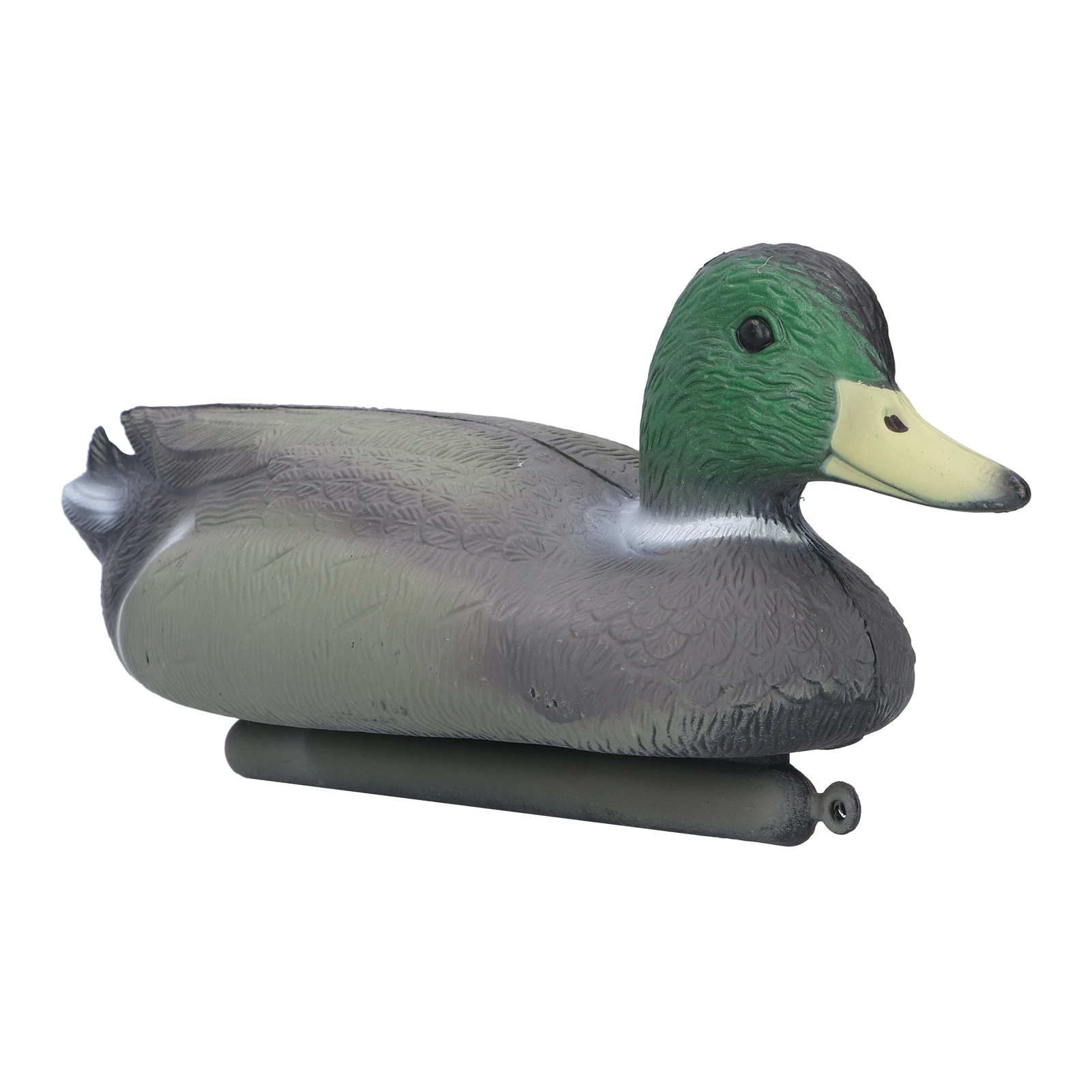 Pato de plástico flotante de simulación para exteriores, decoración de jardín, 34,5x13cm