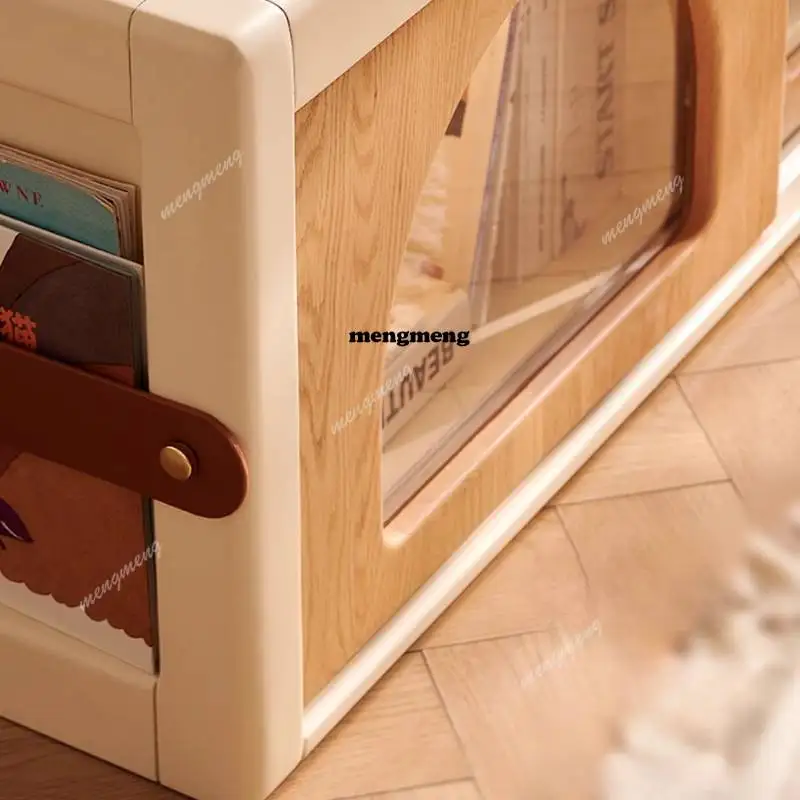 تخزين أمان عادي للأطفال، سرير أمان بسيط مخصص، سرير أطفال فردي للأطفال الصغار، طراز حديث، أثاث منزلي