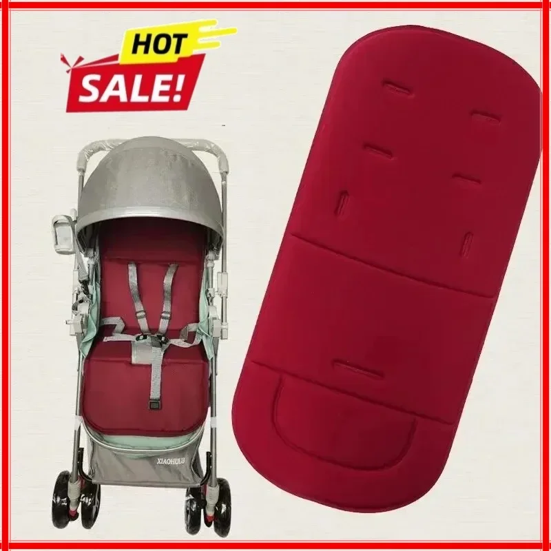 Baby Stroller Leather Cushion Baby Dining Chair Leather Cover PU Composite Sponge Stroller Mattress Soft Pad Large Sizes