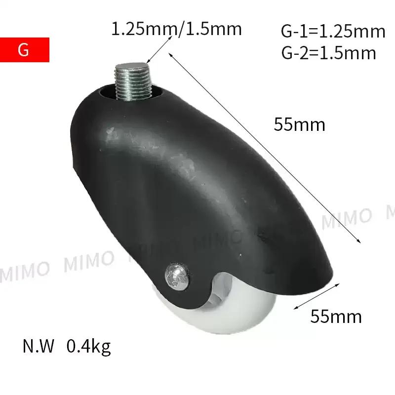 PU Wheel Assembly for Three-wheel Electric Kart Drift Trike Kids Tricycle Trike 360 Electric Smart Drifting Trike