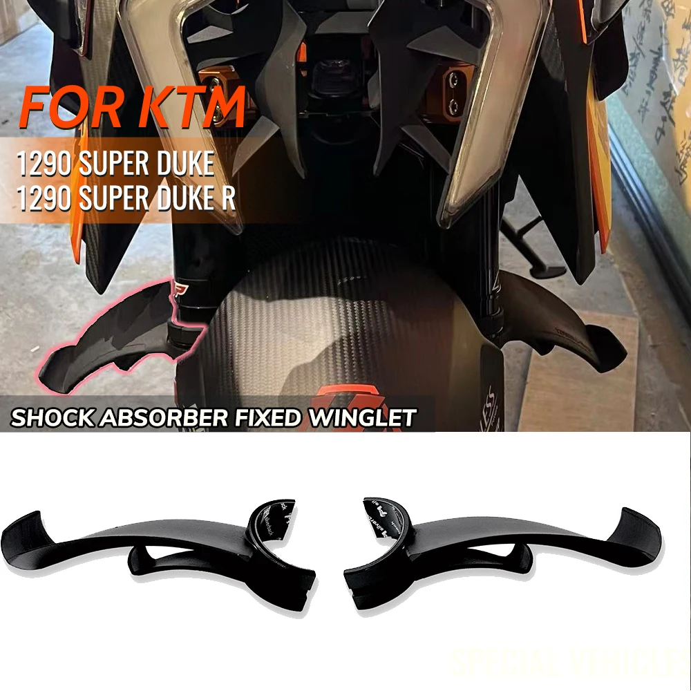 

Motorcycle Shock Absorption Fixed Winglet Decorative spoiler Fixed wings For 1290 SUPER DUKE / R 2021 2022 2023 2024
