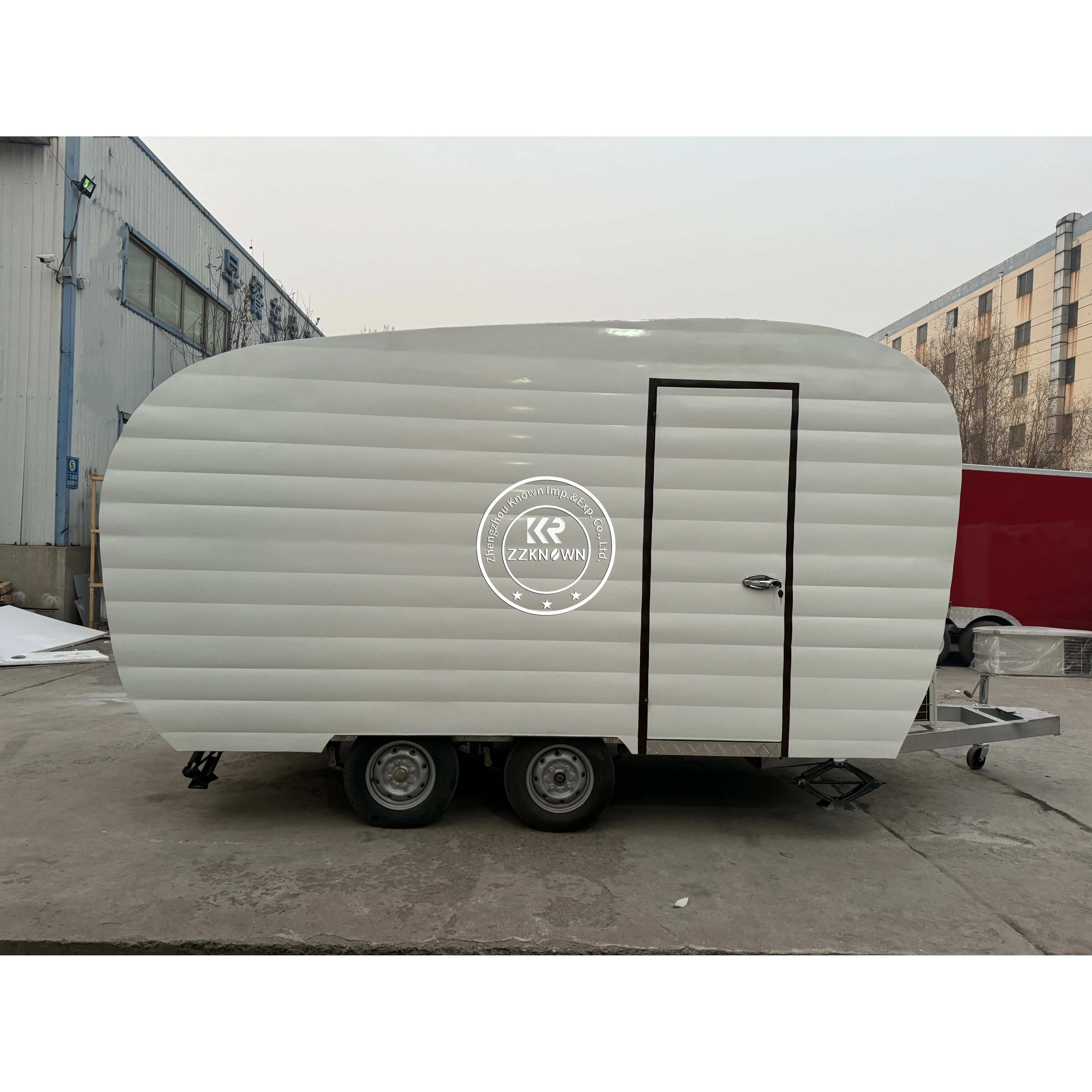 

Top Opening Window Food Cart Trailer Mobile Kitchen Fast Food Trailer Food Truck Street Vending Carts Outdoor