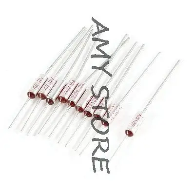 10pcs Electric Rice Cooker Parts Metal Cutoff Temperature Thermal Fuses 184C