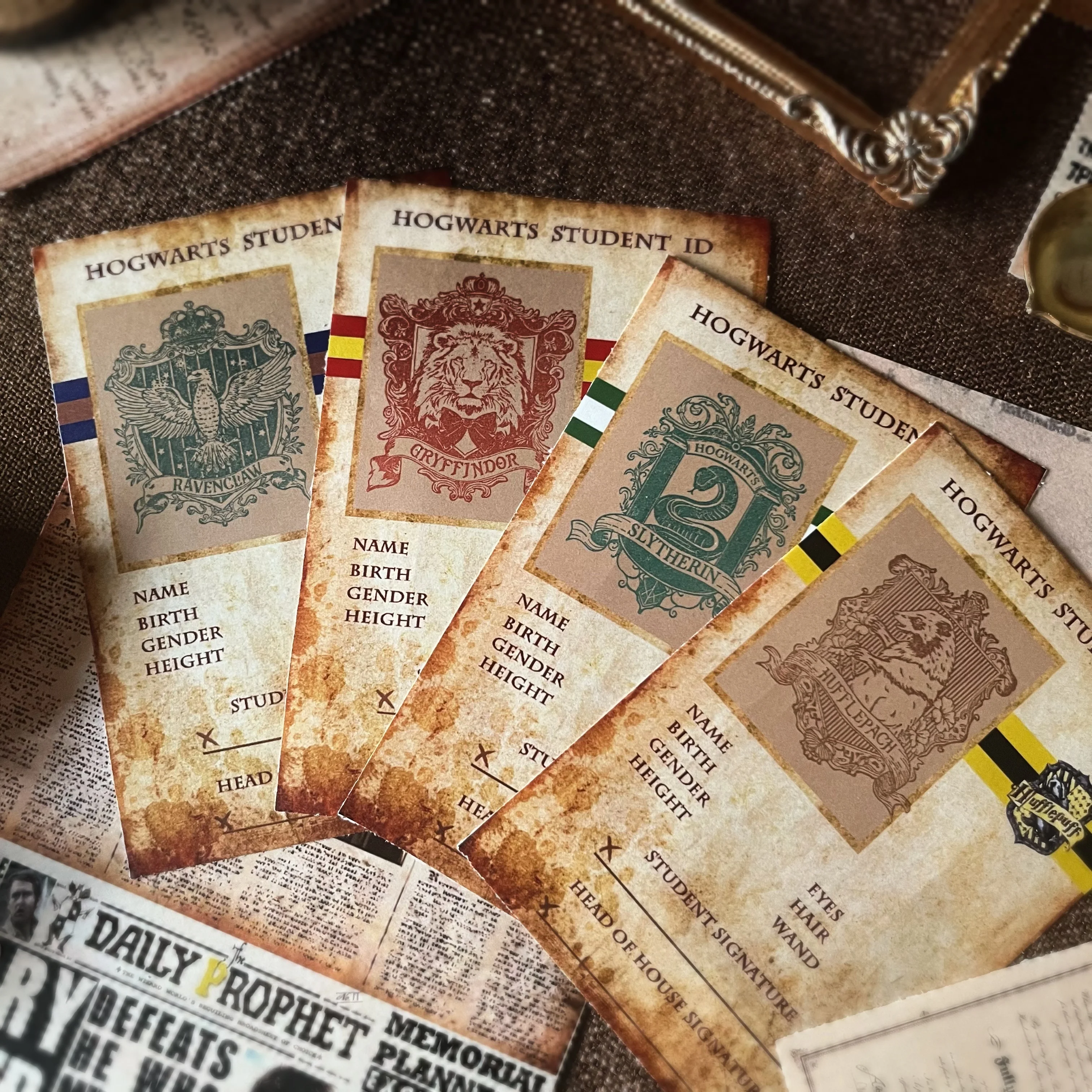 ختم خشبي: مجموعة ضوء القمر طوابع الزان خمر لسكرابوكينغ #2