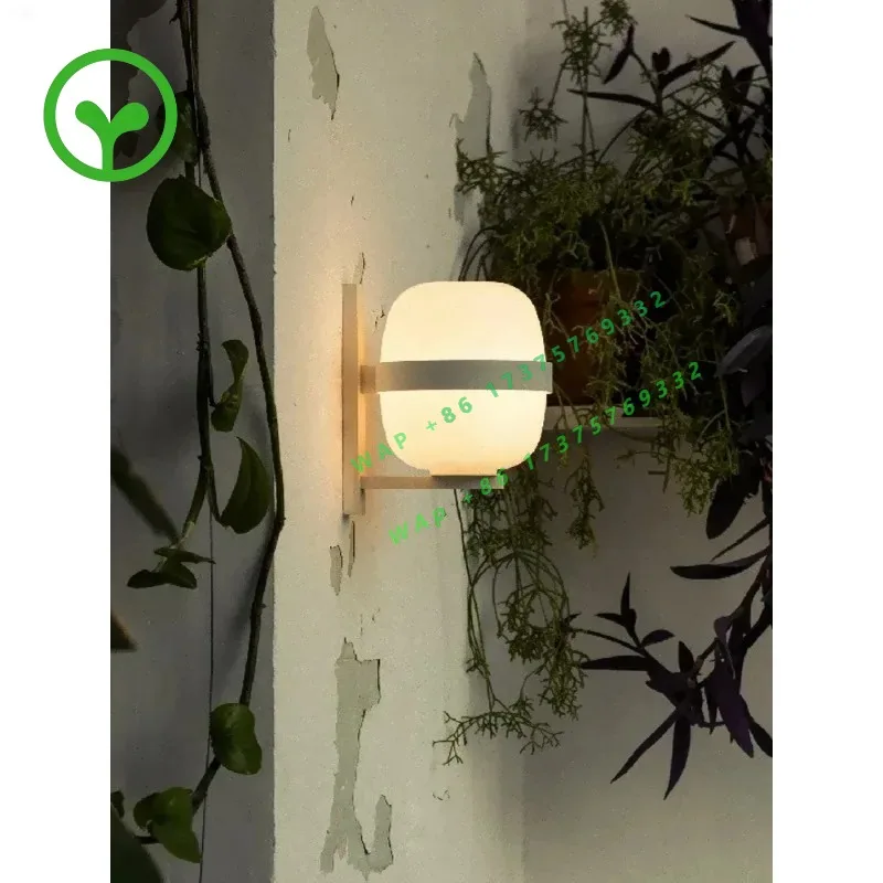 【2026】Outdoor Wall Lamp Waterproof Creative Modern Minimalist Balcony Staircase Lamp Courtyard Lamp Villa Outdoor Wall