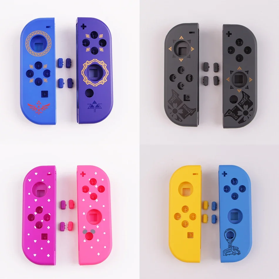 Protective Case Cover for Switch Joy-Con Controller Left Right Shell with SL SR Button Set Anti-Skid Replacement for Switch