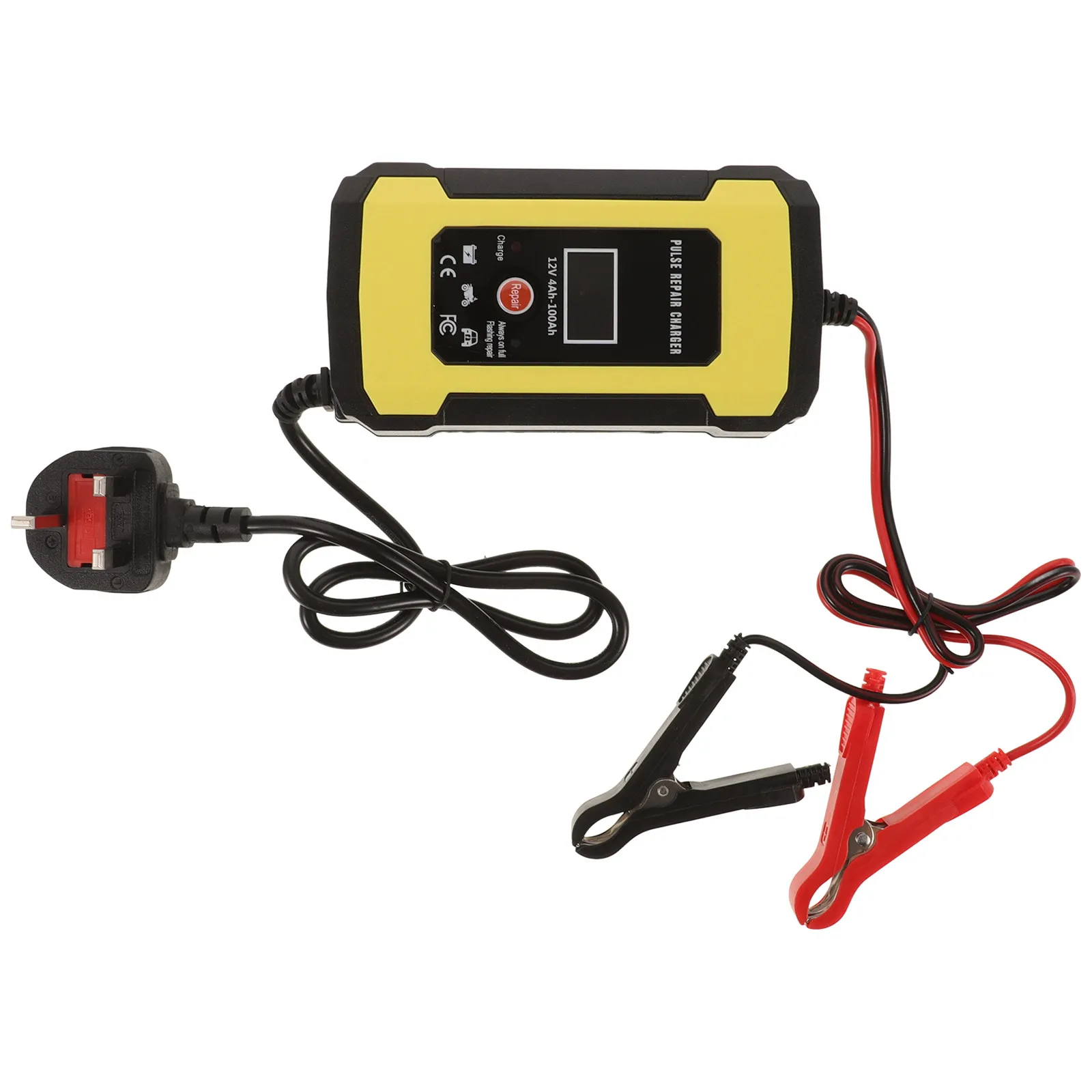 

12V 6A Motorcycle Battery Charger Fast Charging Repair Portable For Car Truck 12 Volt Battery Chargers Automotive