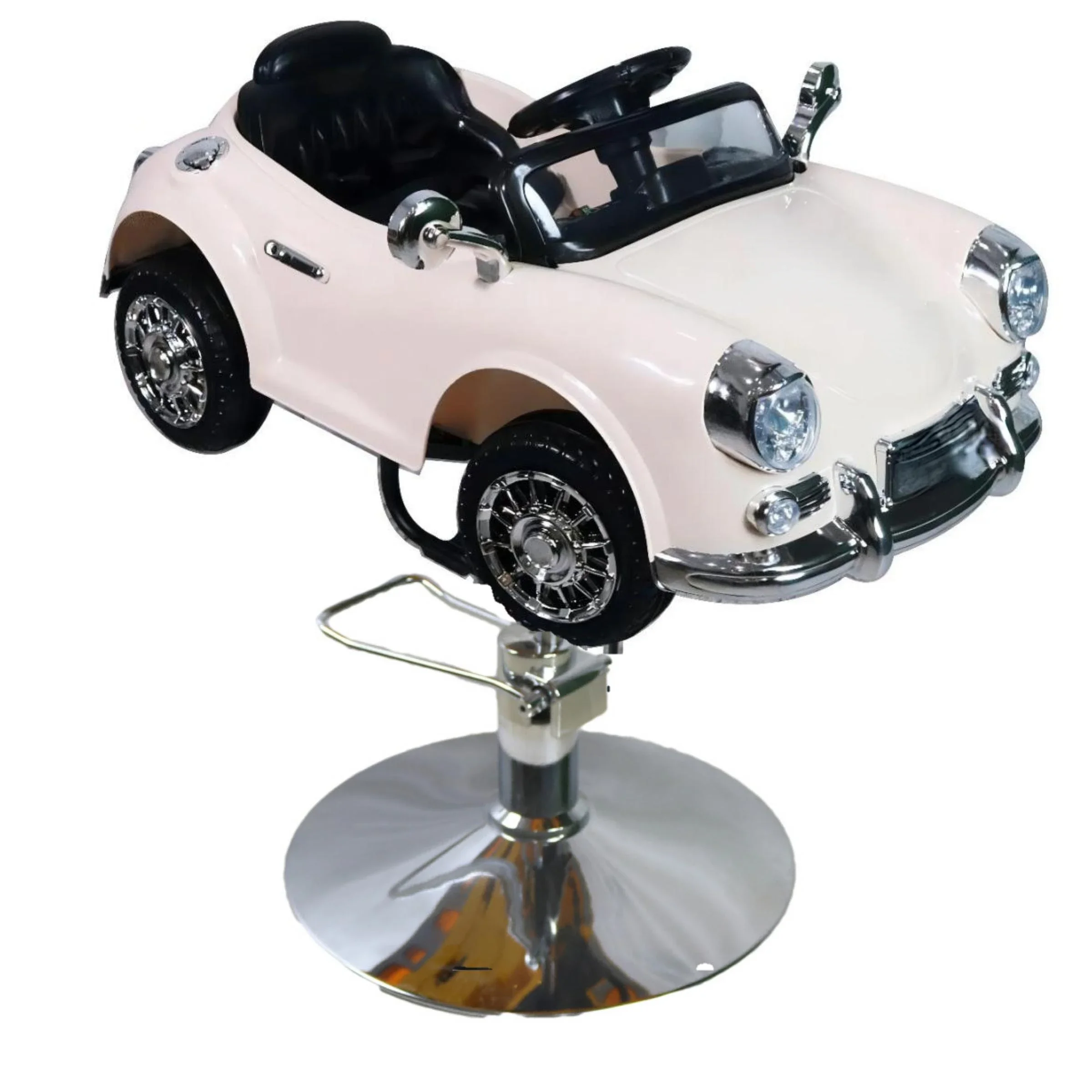 صالون الحلاقة معدات تصفيف الشعر أبيض أصفر أحمر أسود كرسي حلاق السيارة #4