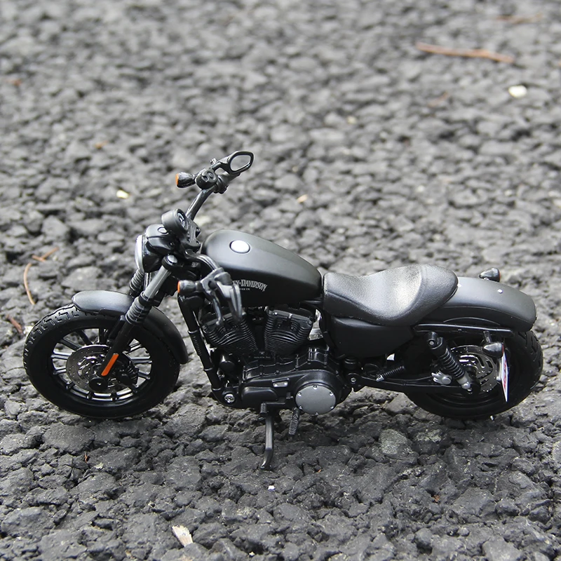 Maisto 1:12 Harley Davidson Sportster Iron 883 2014 Motorcycle Model Static Die Cast Vehicles Collectible Hobbies Moto Toy