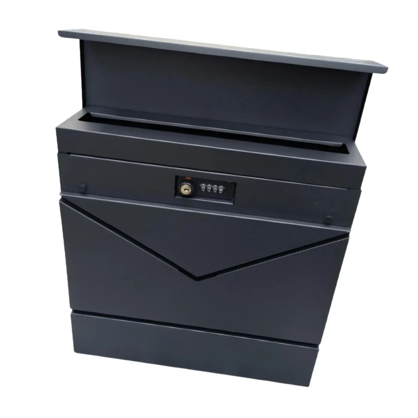 

Password Lock Mailbox Multipurpose Unique Deposit Mailbox for Townhouses