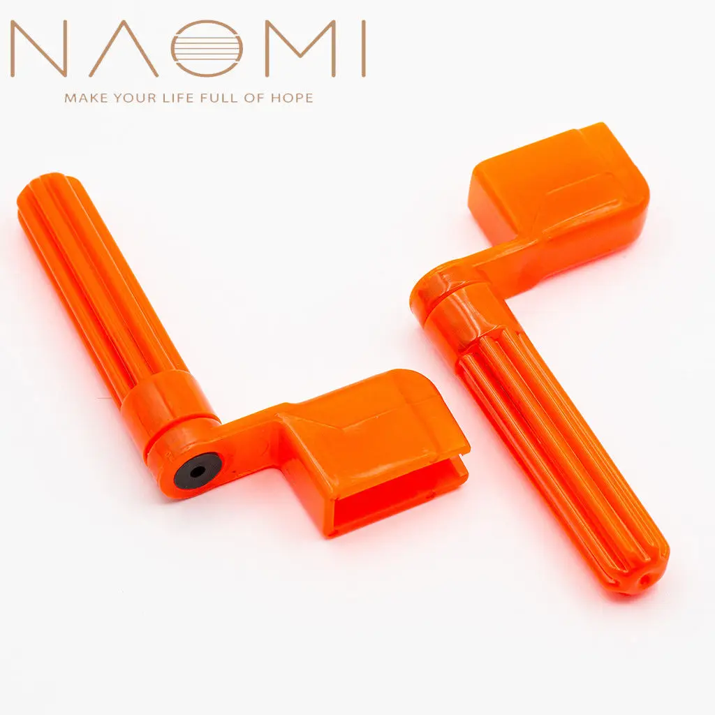 NAOMI 2PCS Guitar String Winder Peg Winder Acoustic Electric Guitar String Winder-OR For Acoustic Electric Guitars Accessories