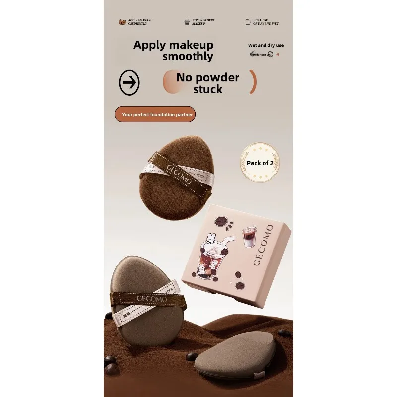 Premium Soft Makeup Sponges, Dry & Wet Dual-Use, Flawless Foundation Application, Ice Touch Skin-Friendly Blender Puff