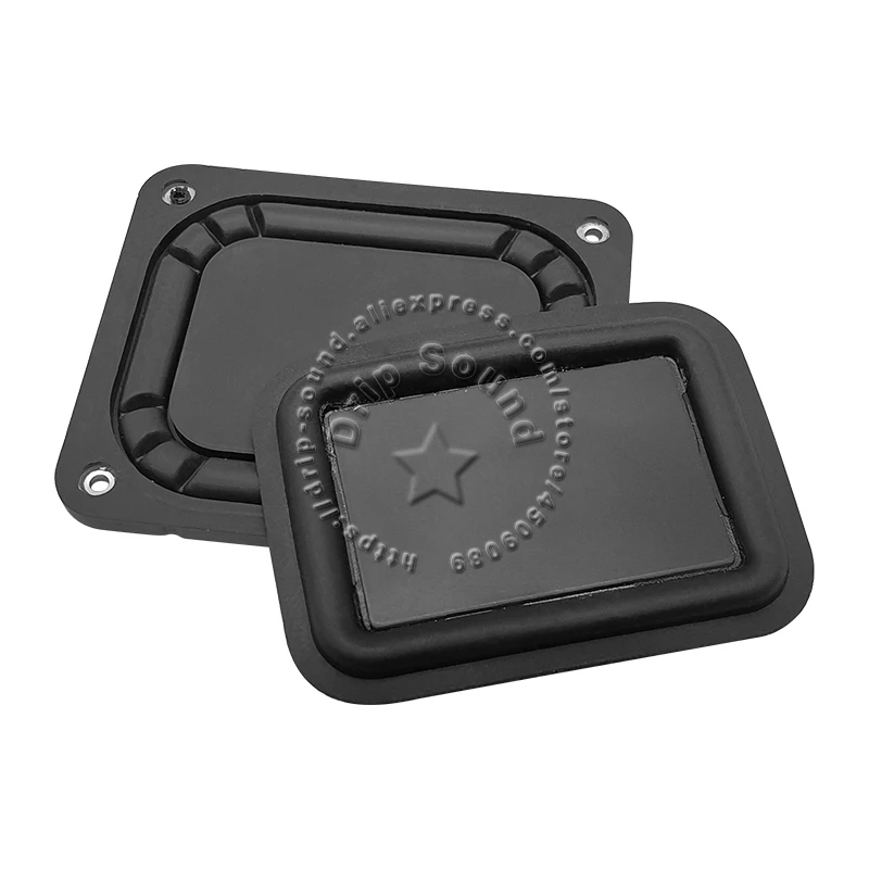 2шт 32x5 8 мм/36x8 6 мм/50x6 5 мм/59x6 9 мм/60x85 мм квадратный динамик пассивный радиатор вспомогательный низкочастотный динамик резиновая вибрационная пластина