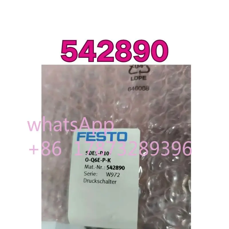 

New pressure sensor SDE5-D10-0-Q6E-PK 542890 for fast shipping