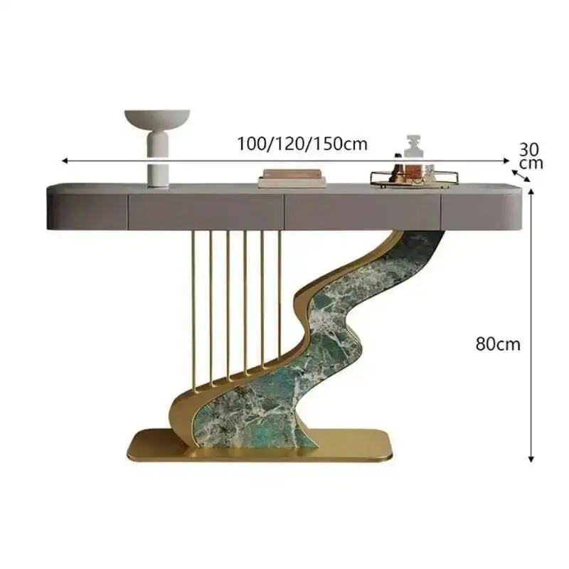 

Luxury Beauty Aesthetic Trendy Table Console Entryways Entryways Console Table Metal Design Tisch Wohnzimer Home Furniture