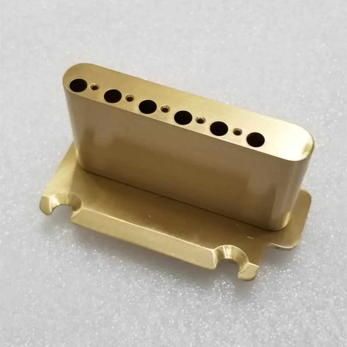 Full Brass Tremolo Bridge 2-Pivot 10.5mm String Spacing Vibrato