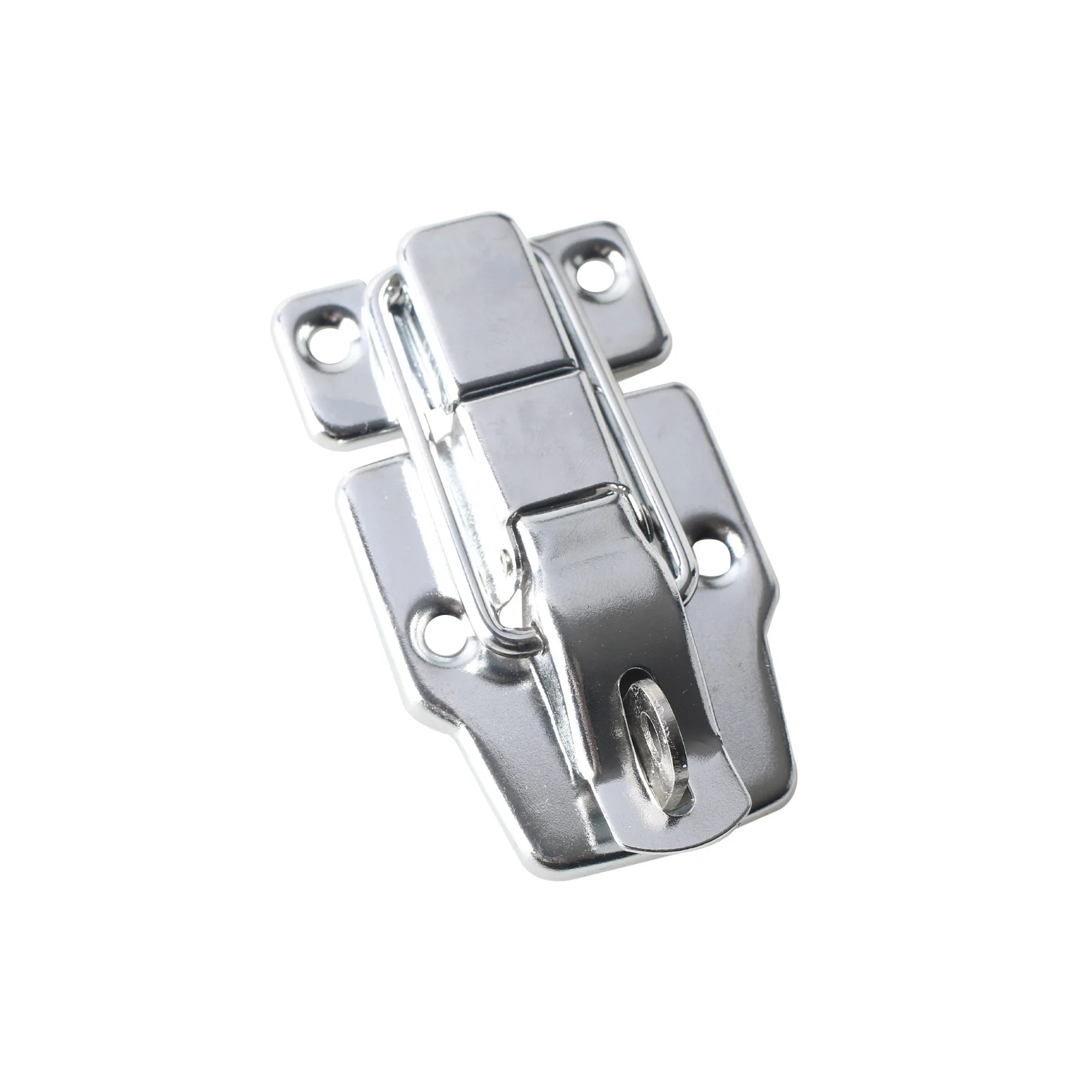 Lock Toolbox  Iron Sheet Chrome Plated Buckle