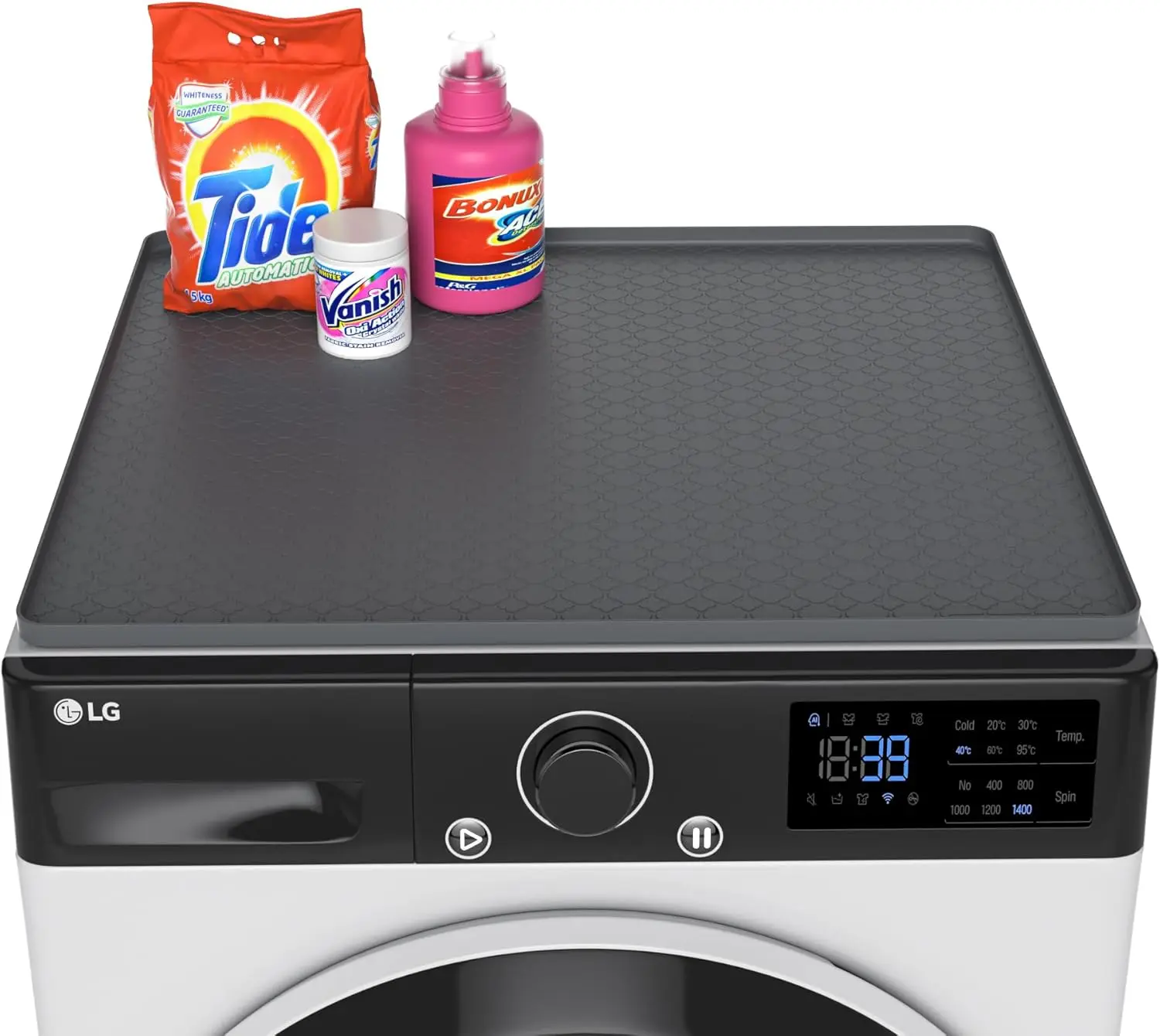 

Силиконовый чехол для стиральной машины 27''x27'', водонепроницаемый, пылезащитный коврик для стиральных машин с фронтальной загрузкой