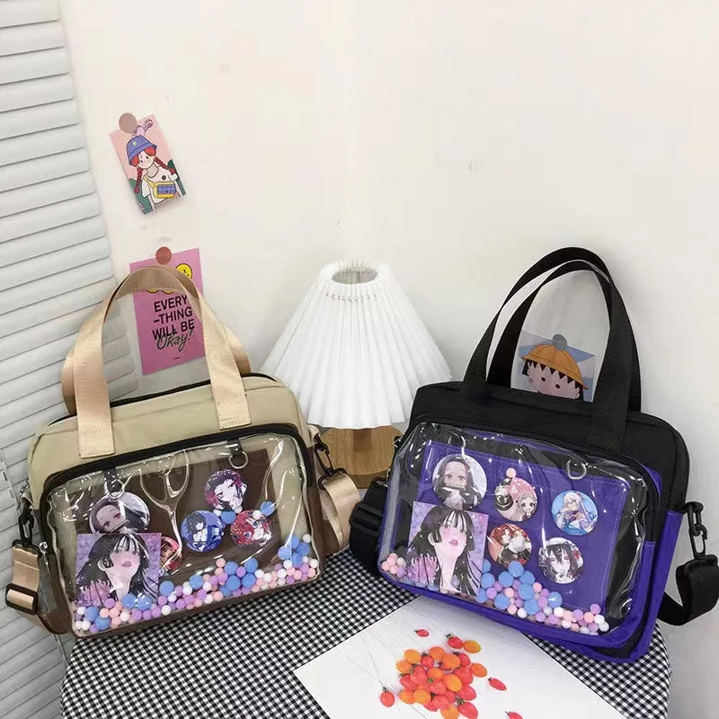 Harajuku giapponese Itabag ragazze borsa trasparente borse per studenti scolastici borsa ita borsa Tote borsa a tracolla borse a tracolla borsa per