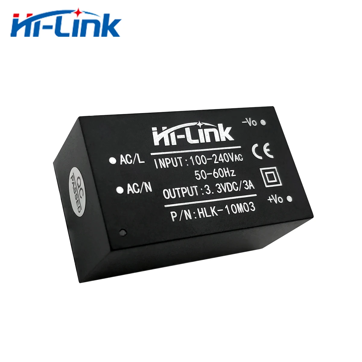 Hilink ac DC電源モジュール、110v、220vから10w、3.3v、5v、9v、12v、15v、24v、HLK-10M05、HLK-10M12、HLK-10M15