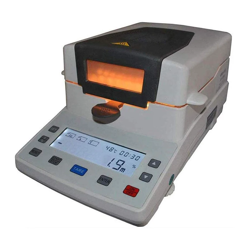 Halogen Moisture Analyzer Meter with HBM Sensor Readability 10mg