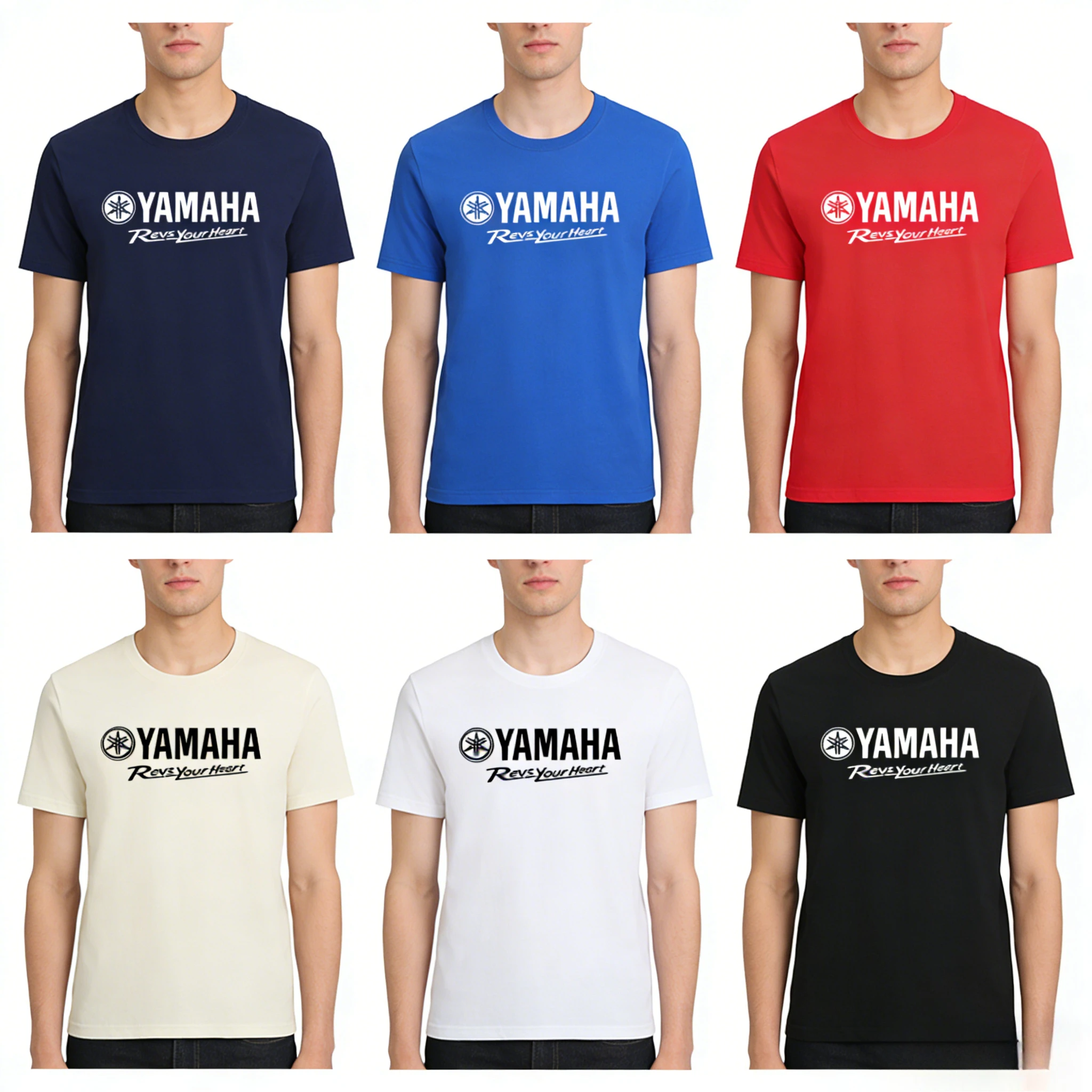 تروي لي تصميم TLD ياماها موتور سبورت سباق تي شيرت RM99 الرجال موضة الشارع الهيب هوب روك قصيرة الأكمام المرأة القطن الجولة الرقبة