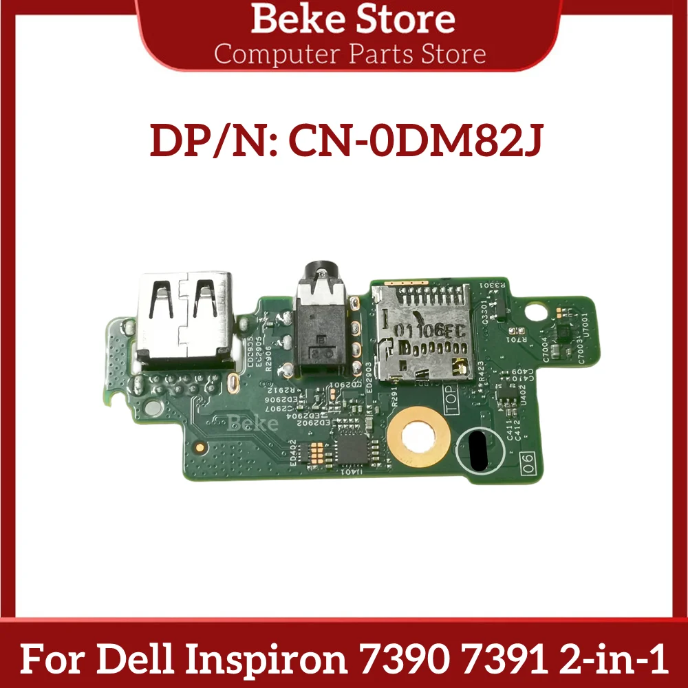 

Beke новая Оригинальная для Dell INSPIRON 13 7390 7391 2 в 1 USB аудио плата ввода-вывода DM82J 0DM82J CN-0DM82J тест хорошего качества Бесплатная доставка