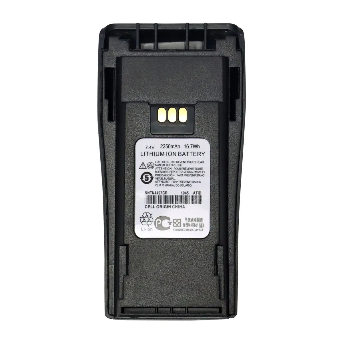 NNTN4497 NNTN4970 replacement battery 2250mAh for motorola dep450 dp1400 cp200d P3688 GP3688 EP450 cp140 cp040 cp200 cp180
