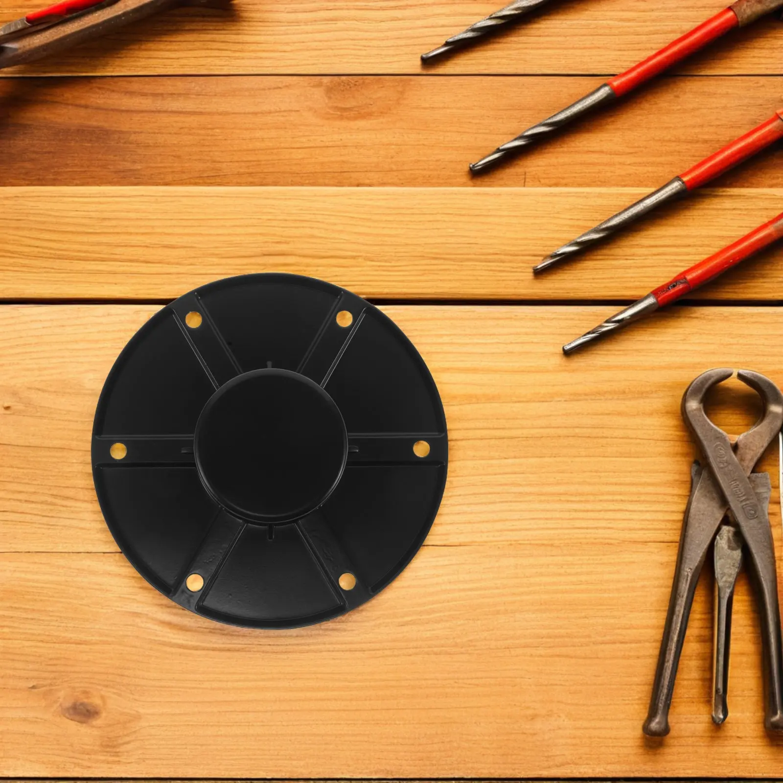 

Rv Table Base Mount Flush Kit Aluminum Bracket Secure Floor Installation Quick Detach Removable Leg Bracket Silent Camper Table