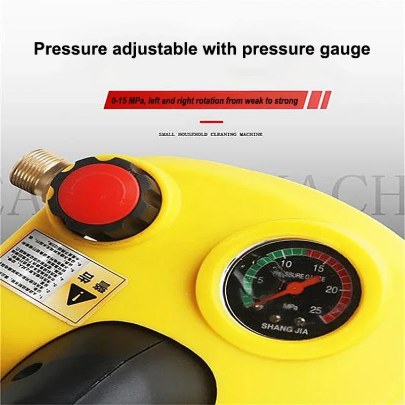 2200W 220V High Pressure Washer Household Cleaner Water Pressure Washing Machine Car Water Gun High-Handed Car Wash Cleaning