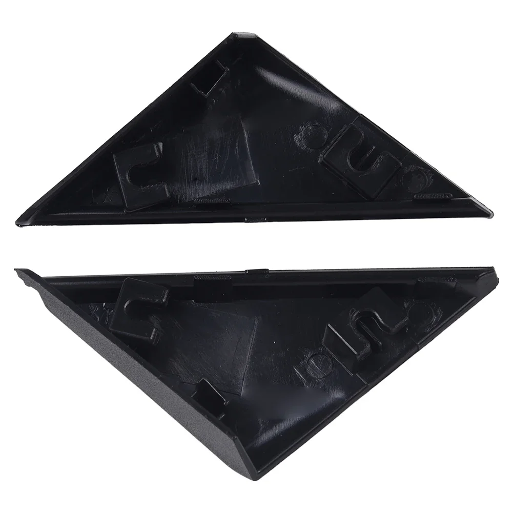 2x Fender Pillar Trim Mirror Corner Molding For Hyundai Elantra 2017 2020 Exterior Rearview Mirror Triangle Plates ABS Material