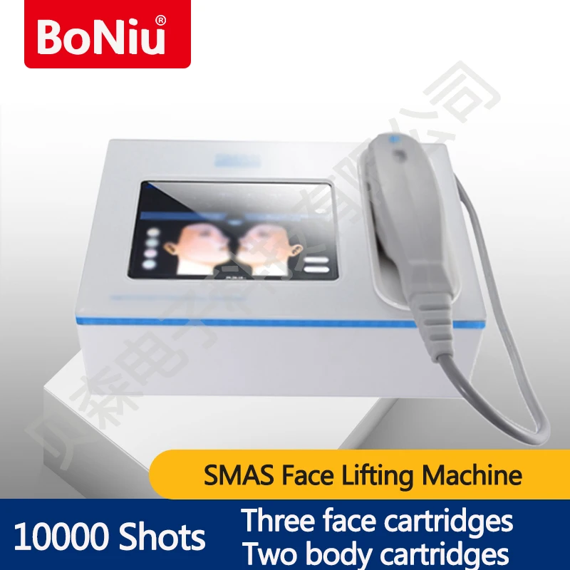 

10000 Shots 5 Cartridge for SMAS Face Lifting Machine Anti-Wrinkle Skin Tightening Body Slimming Massager